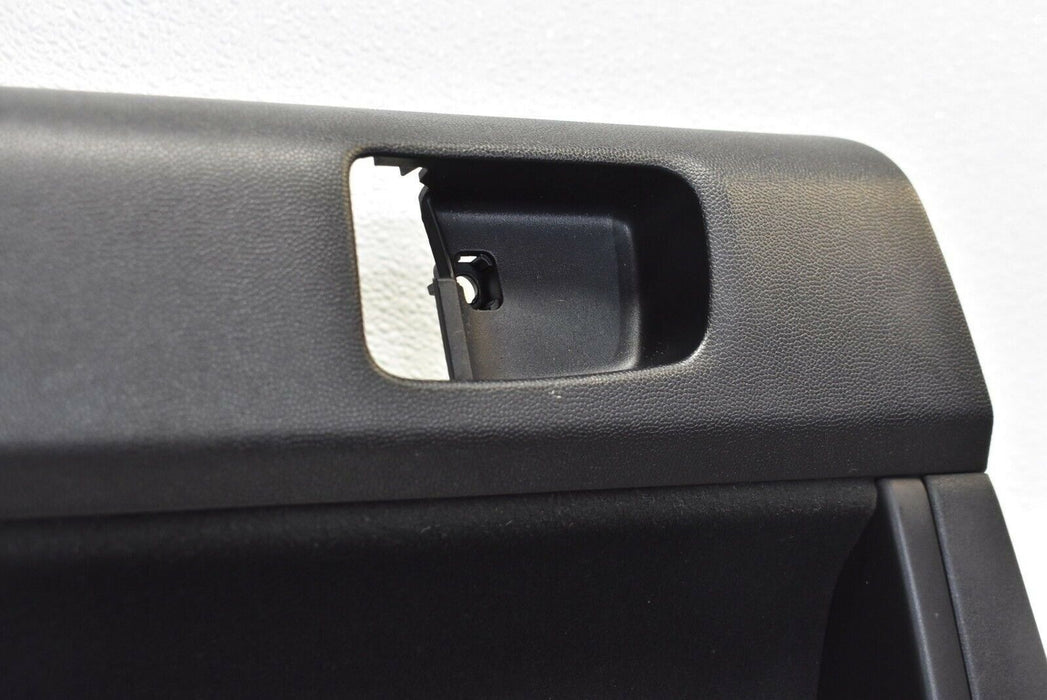 2008-2015 Mitsubishi Evolution X Rear Left Door Panel Cover Card LH Driver 08-15