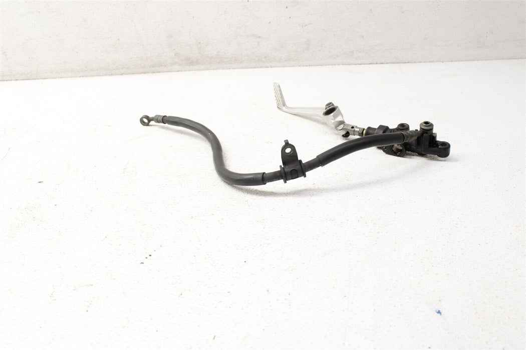 2002 Yamaha YZF R6 Rear Brake Master Pedal Assembly 99-02