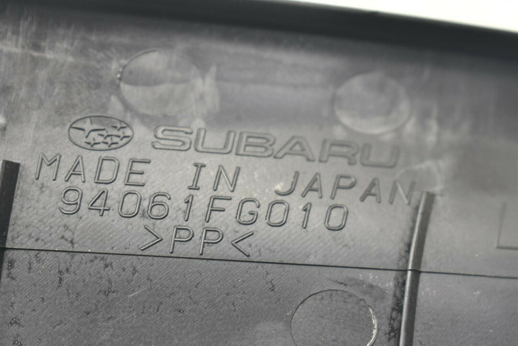 2008-2014 Subaru WRX STI Sedan Rear Left Door Sill Trim Panel 94061FG010 08-14