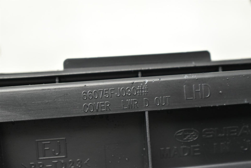 2015-2019 Subaru WRX Left Knee Dash Panel Cover Factory 66075FJ030 OEM 15-19