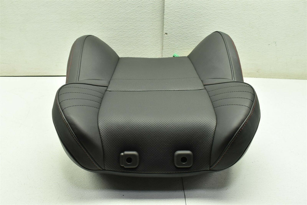 2015-2019 Subaru WRX Passenger Right Front Leather Upper Seat Portion OEM 15-19