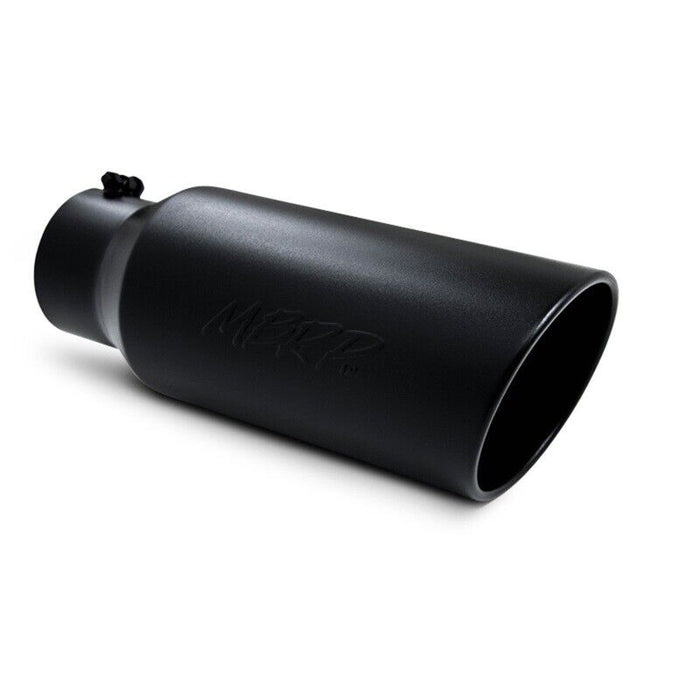 MBRP T5127BLK Black Series Exhaust Tip - 5" Inlet, 7" Outlet, 18" Length