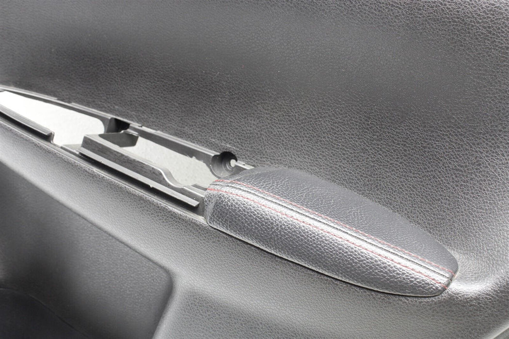 2012 Subaru Impreza WRX STI Passenger Rear Right Door Panel Cover Trim OEM 08-14