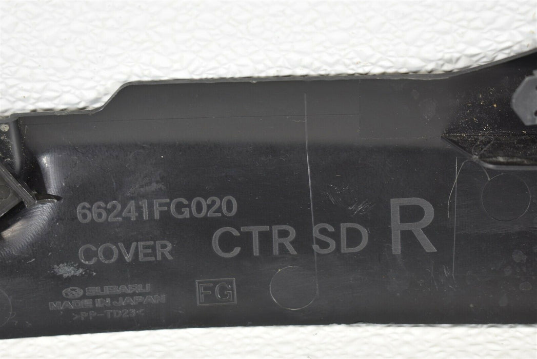 2008-2014 Subaru Impreza WRX STI Right Center Console Trim Cover Panel RH 08-14