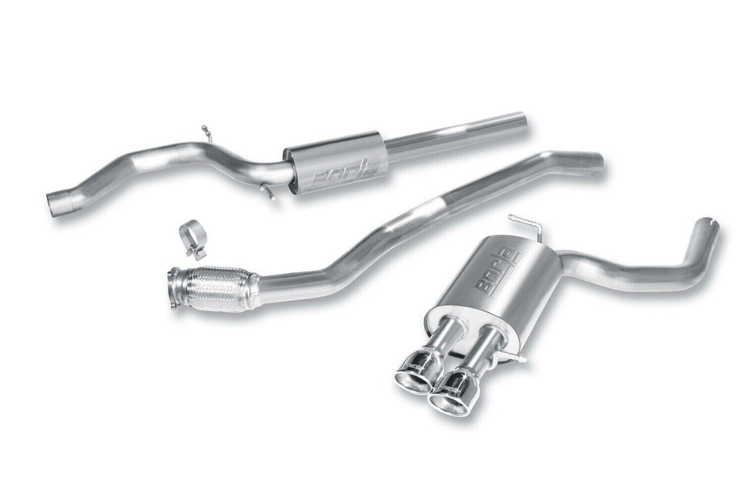 Borla 140315 S-Type Exhaust System Fits 2009-2016 A4 A4 Allroad A4 Quattro