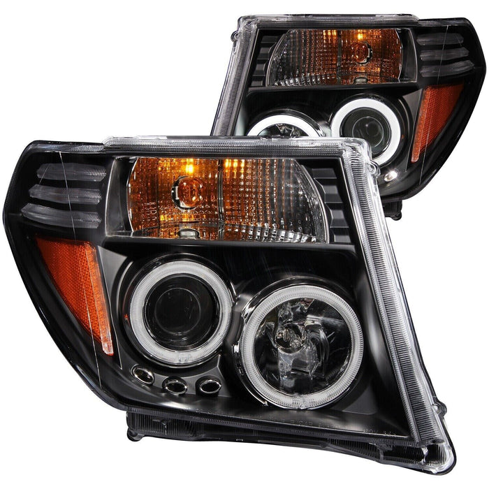 Anzo USA 111111 Projector Headlight Set w/Halo For 2005-2008 Frontier Pathfinder