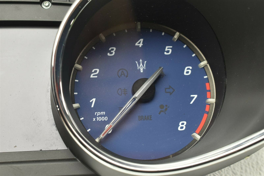2016 Maserati Qauttroporte S Q4 Instrument Cluster Speedometer 670034278 Gauge