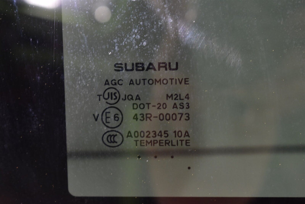 2015-2019 Subaru WRX STI Sun Roof Glass Moonroof OEM 15-19