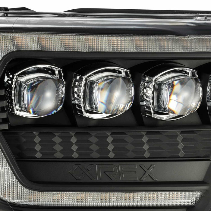 Alpharex NOVA Sequential Full LED Projector Headlight Black Set For 12-15 Tacoma