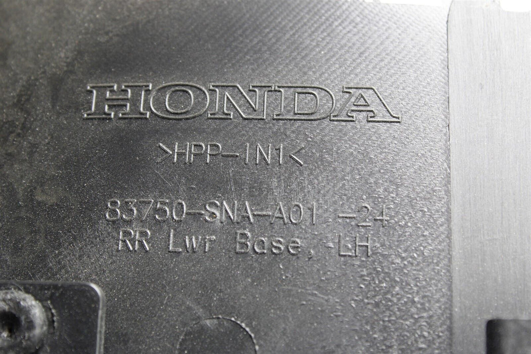 2006-2011 Honda Civic Si Sedan Rear Left Door Panel Cover Driver LH OEM 06-11