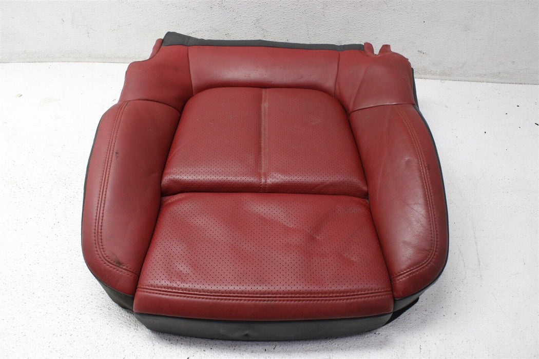 2015-2018 Porsche Macan Front Left Lower Seat Cushion RED OEM 15-18