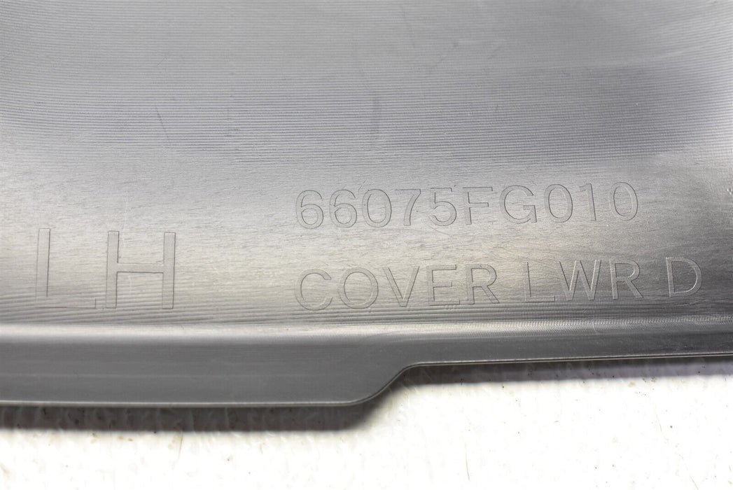 2008-2014 Subaru Impreza WRX STI Dash Column Kick Panel Cover 66075FG010 08-14