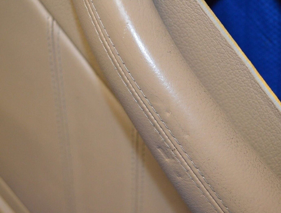 95-02 Range Rover P38 Door Panel Rear Right Passenger Walnut Leather 1995-2002