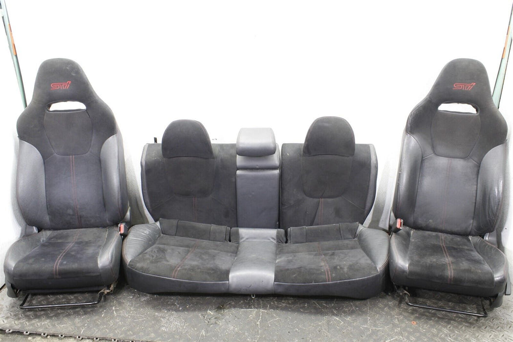 2008-2014 Subaru WRX STI Sedan Seat Set Assembly Factory OEM 08-14