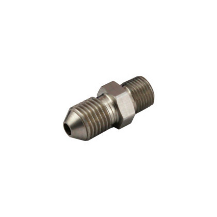Turbosmart 1/8″ NPT to -4AN male – Stainless Steel