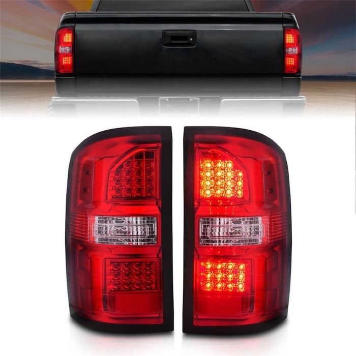 Anzo USA 311399 Tail Light Assembly For 2014-2018 GMC Sierra