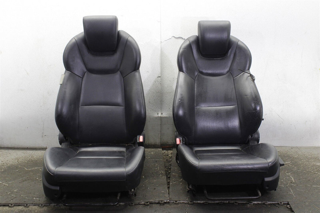 2009-2012 Hyundai Genesis Coupe Seat Set Seats Leather Fronts ONLY OEM 09-12