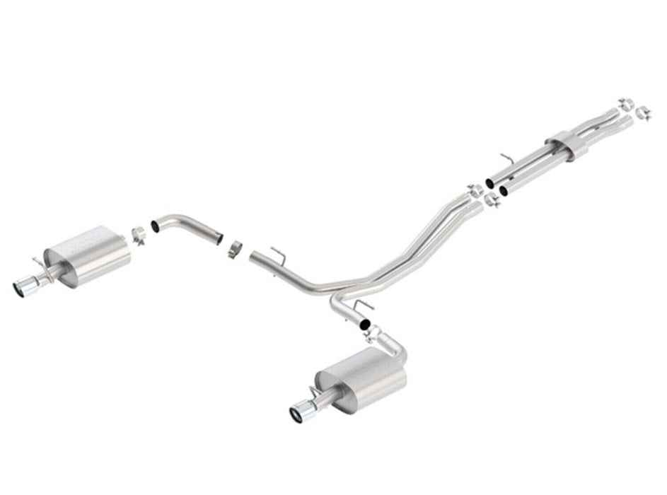Borla 140656 S-Type Exhaust System Fits 2013-2015 Ford Explorer