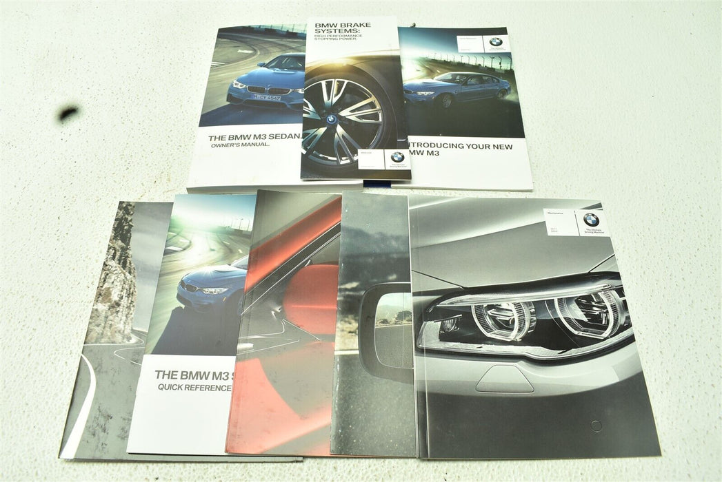 2012-2018 BMW M3 Owners Manual