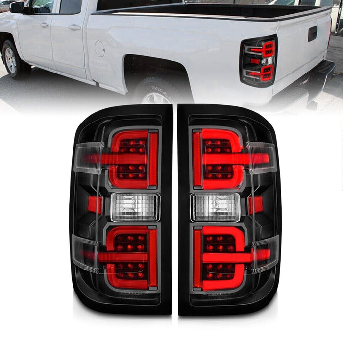 Anzo USA 311425 Tail Light Assembly For 2015-2019 Chevy Silverado 2500HD/3500HD