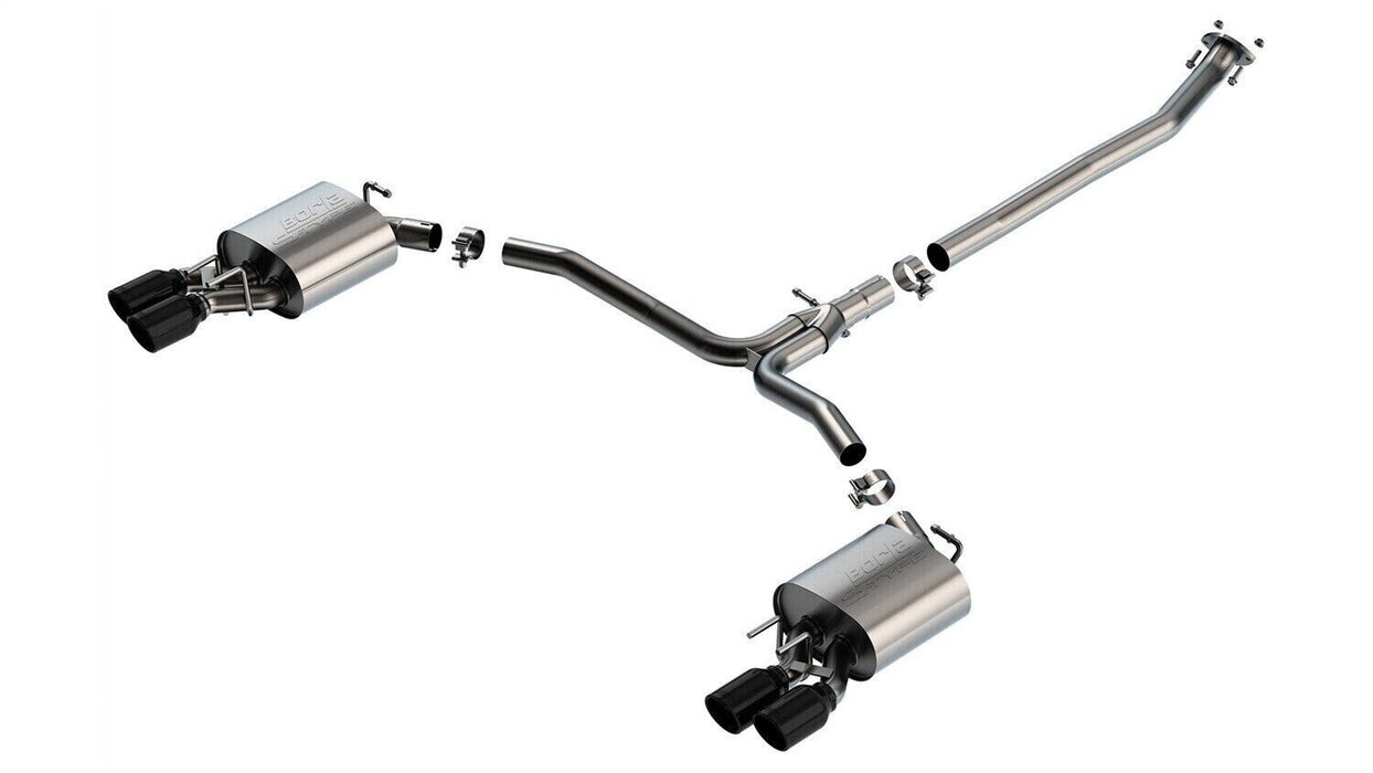Borla 140853BC S-Type Exhaust System Fits 2018-2023 Toyota Camry
