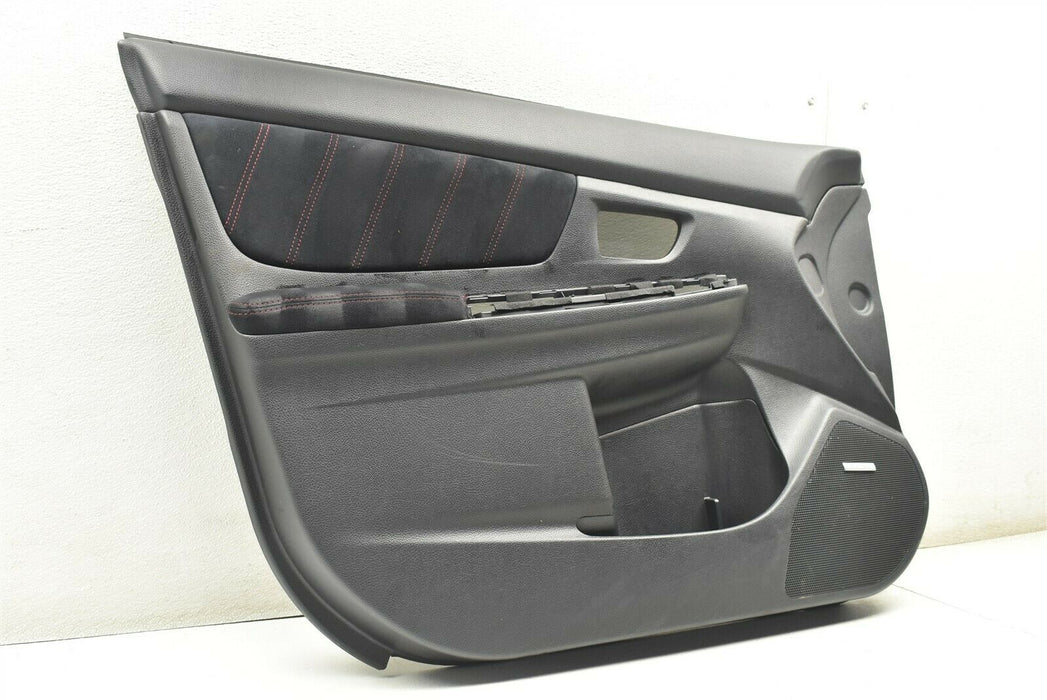 2015-2019 Subaru WRX STI Door Panel Trim Cover Front Left Driver LH OEM 15-19