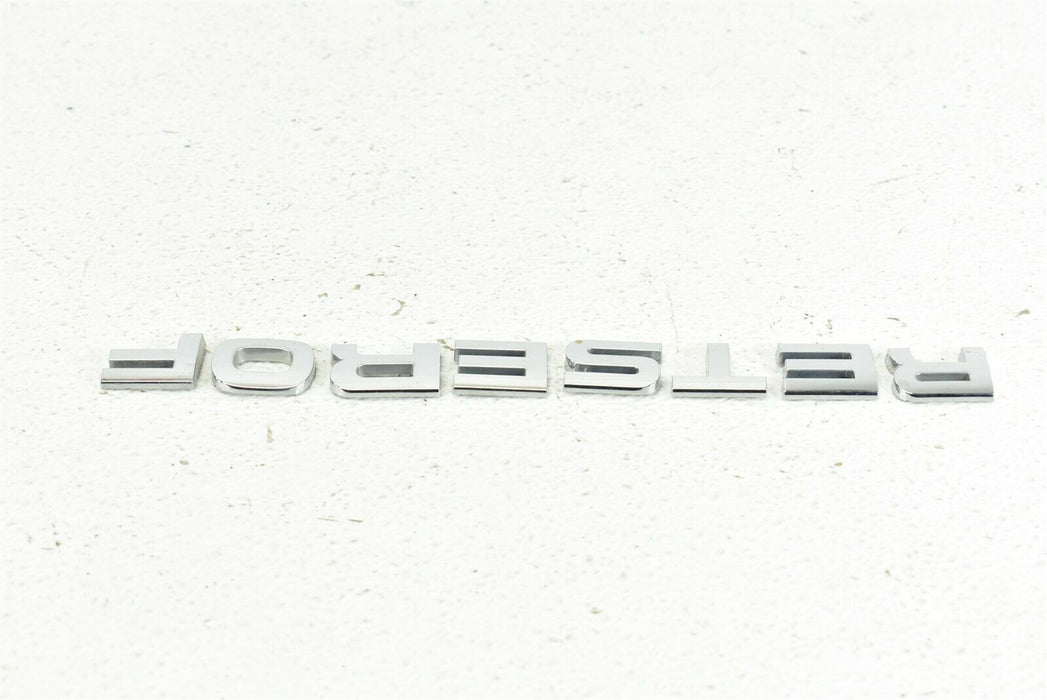 2009-2013 Subaru Forester 2.5X Badge Emblem Logo OEM 09-13