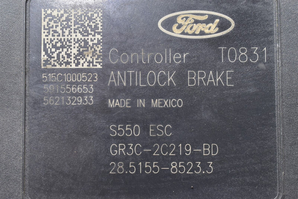 2015-2018 Ford Mustang GT ABS Pump Control Module Anti Lock GR3C-2C219-BD 15-18