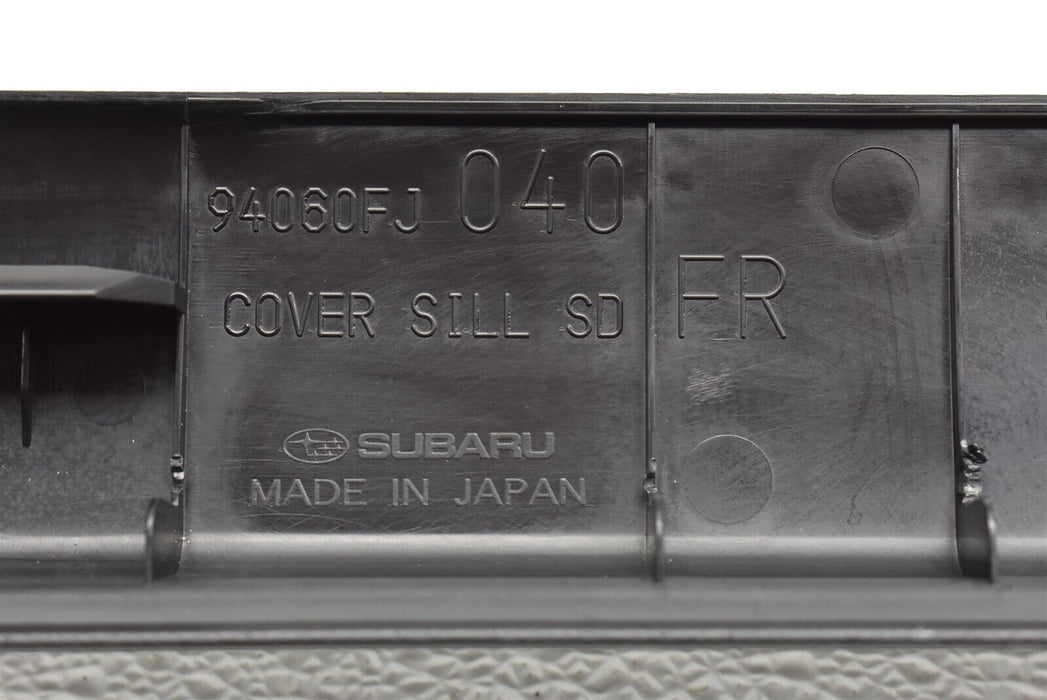 2015-2019 Subaru WRX Passenger Right Sill Trim Panel 94060FJ040 OEM 15-19