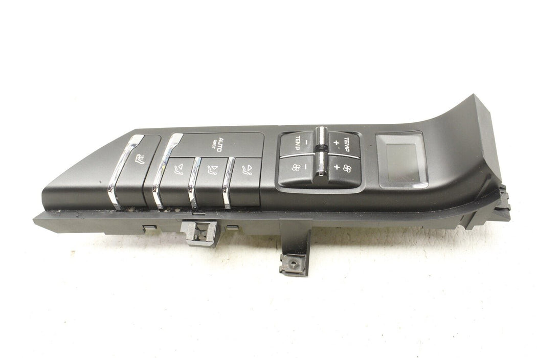2014 Porsche Cayenne Left Center Console Heater Seat Switch LH 11-18