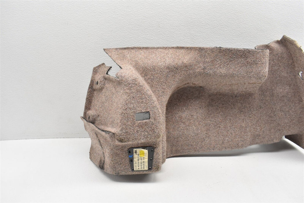 1999-2001 Audi A4 Right Trunk Carpet Wall Lining 8D5863882 99-01