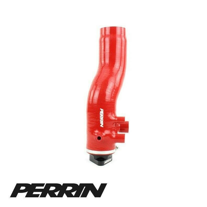 Perrin Red 3" Turbo Inlet Hose with Nozzle for 15-20 Subaru WRX PSP-INT-424RD