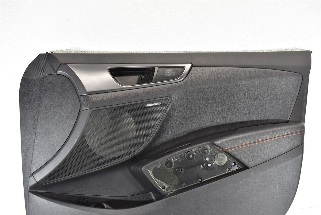 2013-2017 Hyundai Veloster Turbo Door Panel Front Right Passenger RH OEM 13-17