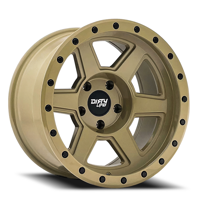 Dirty Life Wheels Rim Compound 9315 Desert Sand 17X9 6-139.7 -12Mm 106Mm