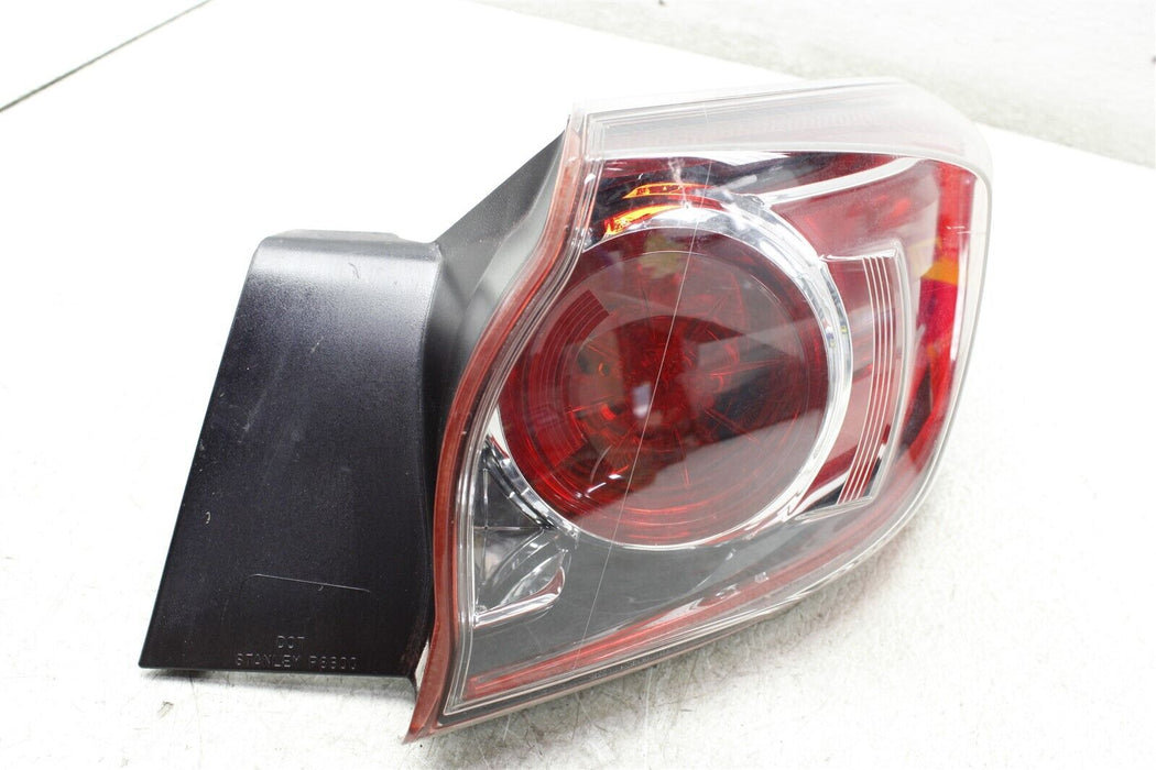 2010 Mazdaspeed3 Right Tail Light Tail Lamp RH Passenger MS3 10-13