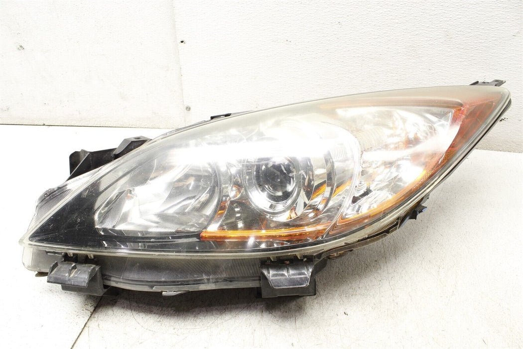 2010 Mazdaspeed3 Left Headlight DAMAGED MS3 10-13