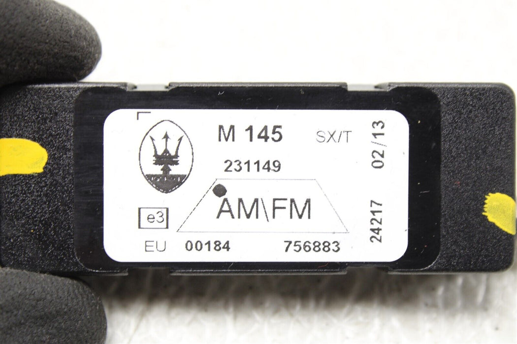 2013 Maserati GranTurismo S Rear Antenna AM FM Amplifier Module 231149 08-13