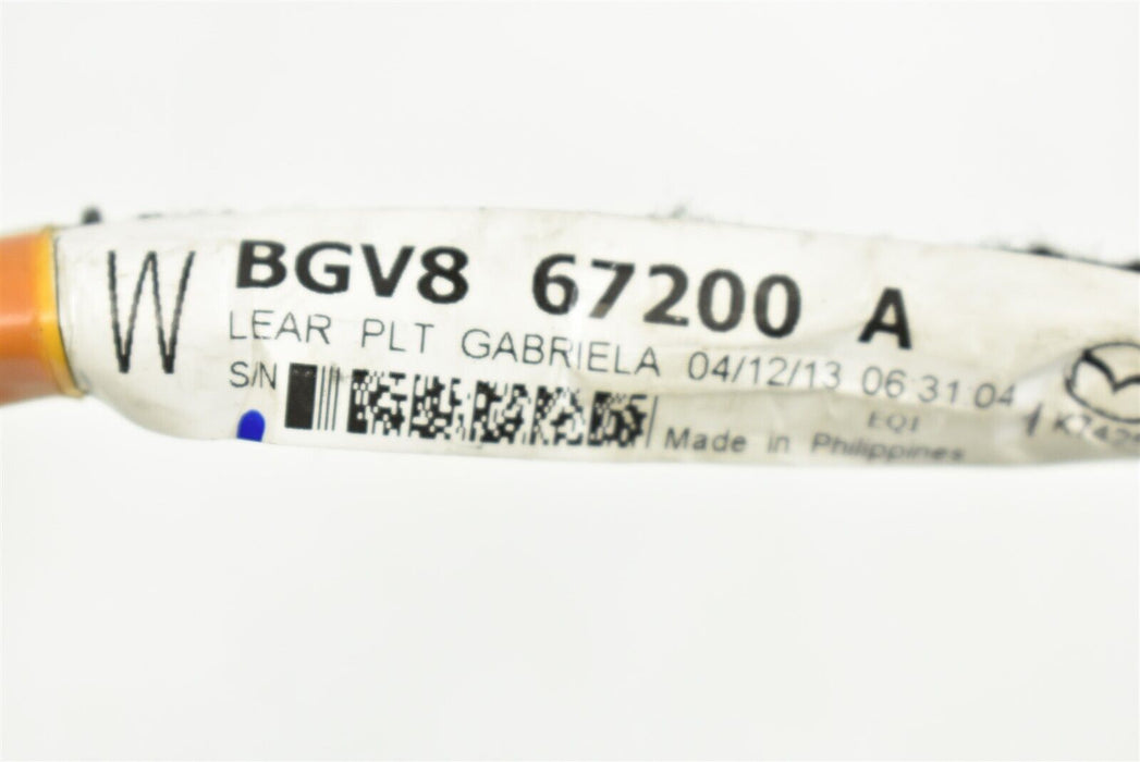 2010-2013 Mazdaspeed3 Door Wiring Harness Front Right BGV867200 Speed 3 10-13