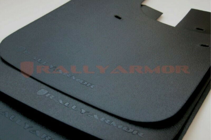 Rally Armor for 1993-2001 Subaru Impreza Basic Black Mud Flap w/ Black Logo