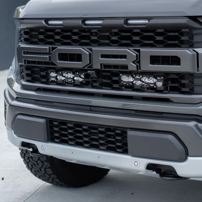 Baja Design 448063 10in. Onx6 D/C Behind Grill Kit For 21-23 Ford Raptor