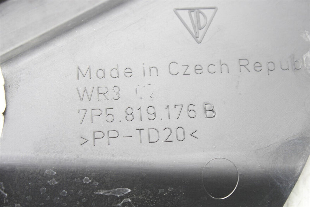 2014 Porsche Cayenne Right WIndshield WIper Vent Cowl Cover 7P5819176B 11-14