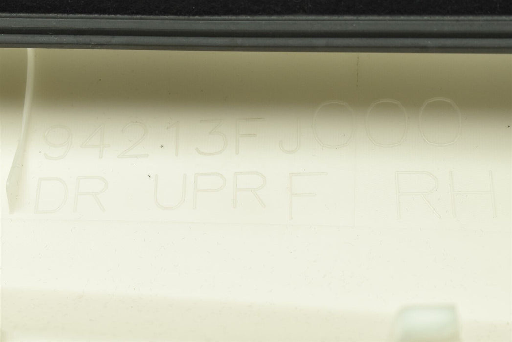 2015-2019 Subaru WRX STI Door Panel Front Right Passenger RH 15-19