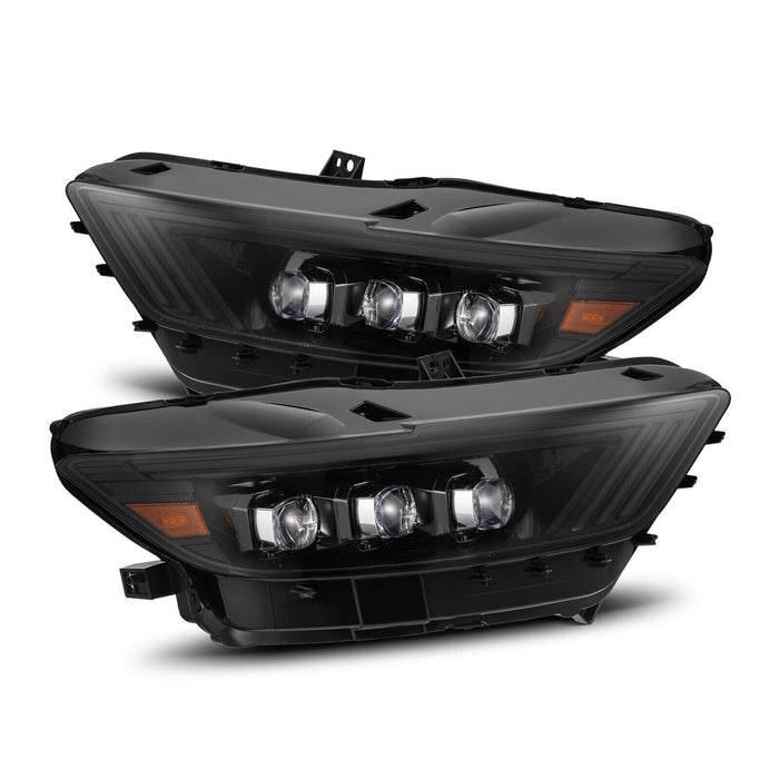 AlphaRex Alpha-Black NOVA LED Projector Headlights for 2015-2017 Ford Mustang