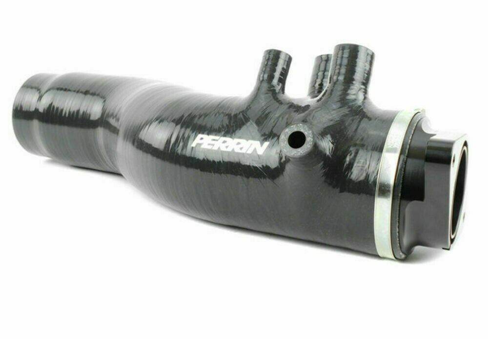 Perrin Black 3" Turbo Inlet Hose with Nozzle for 15-20 Subaru WRX PSP-INT-424BK
