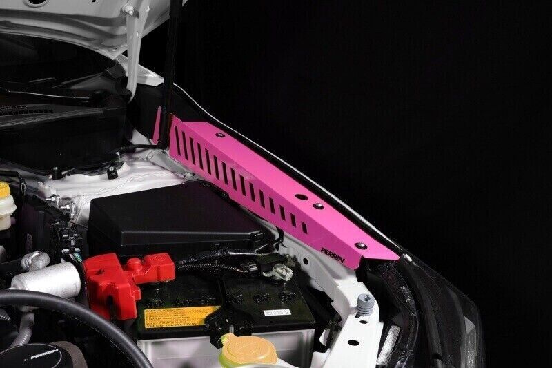 Perrin Fender Shroud Set Hyper Pink FOR 22-23 Subaru WRX