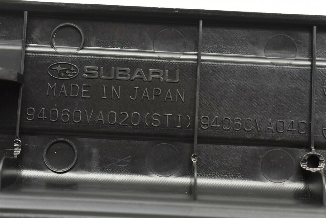 2015-2019 Subaru WRX STI Front Passenger Right Door Sill Trim OEM 15-19