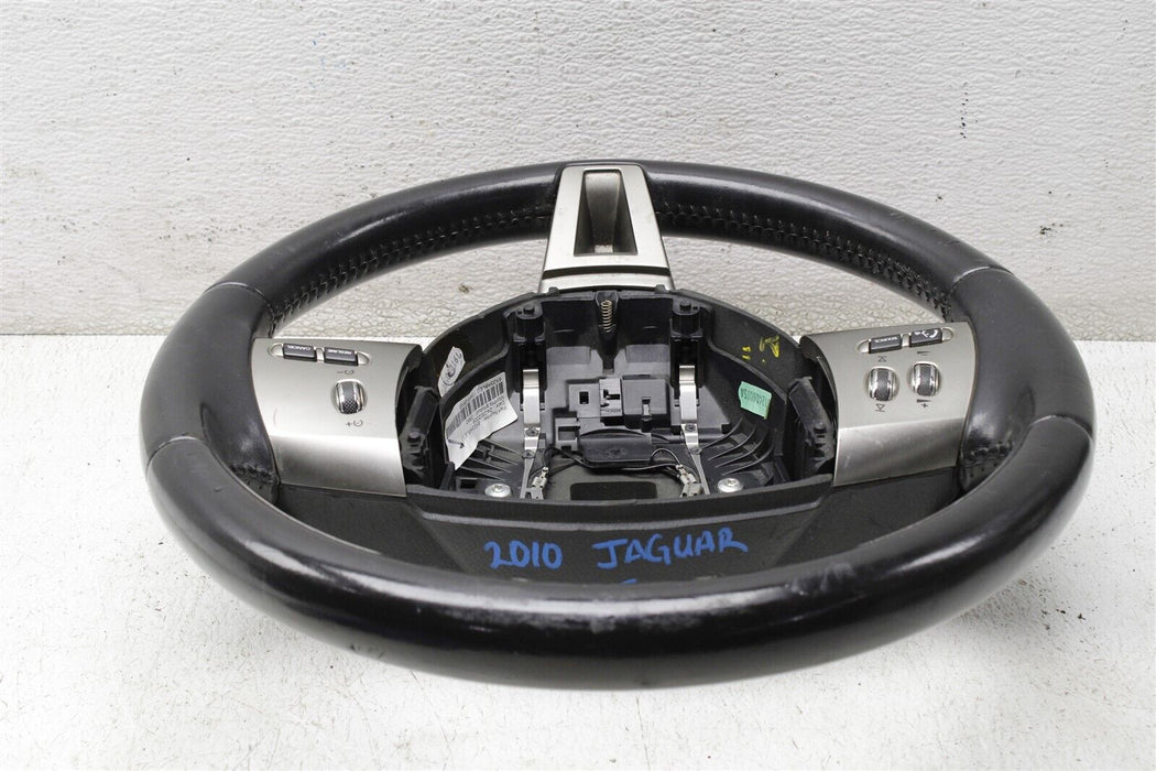 2010-2015 Jaguar XJ Steering Wheel Black Leather Factory OEM 10-15