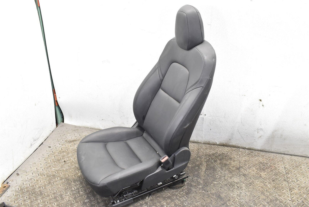 2017-2020 Tesla Model 3 Front Rear Seat Set Black Leather Interior Seats 17-20