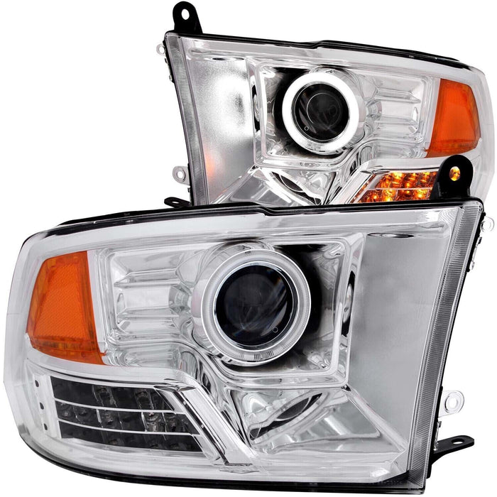 Anzo USA 111160 Projector Headlight Set w/Halo 2009-2016 Dodge Ram 1500