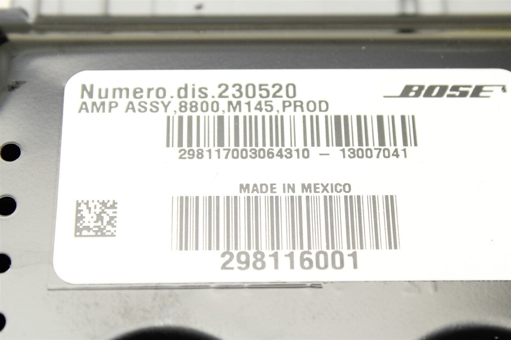 2008 Maserati GranTurismo Bose Stereo Amplifier 230520 08